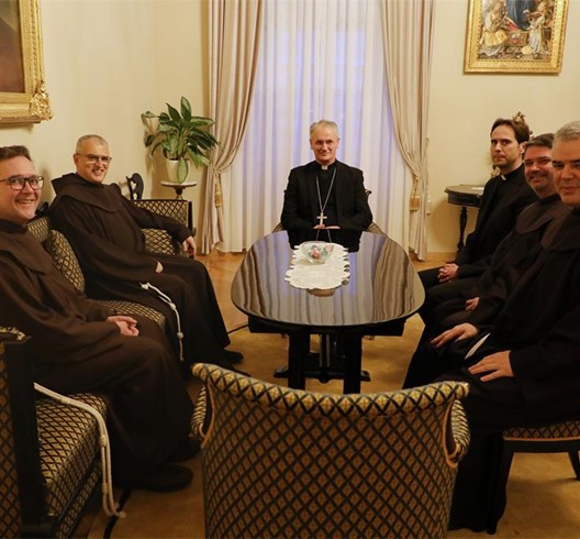 Nadbiskup Kutleša primio generalnog ministra Reda manje braće